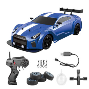 1:16 Scale 2.4G LED Lights USB Charger 40m Range 4WD RC Drift Car for Adults