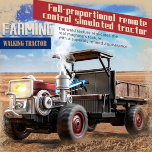 Factory Price Electric 4-Channel 2.4G Remote Control Truck RC Tractor High Simulation Farm Construction Vehicle 40M Range