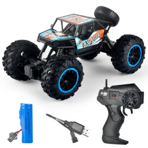 1:18 Scale 2.4G Large Size Off-Road RC Cross Country Stunt Car 4-Channel-Indoor-Outdoor Toys Car For Kids