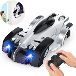 2.4G Anti-Gravity Wall Climbing RC Car – 360° Rotating Stunt, Electric Remote Control Toy Vehicle