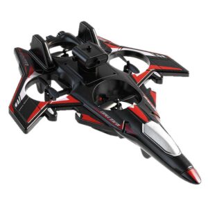 DWi M8 2.4G Stunt Foam Glider RC Plane With LED Light