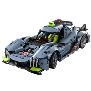 1:14 Scale Technical 9X8 Hybrid Hypercar Sports Car Building Blocks Super Racing Vehicle Decor Model Bricks Toy For Kids