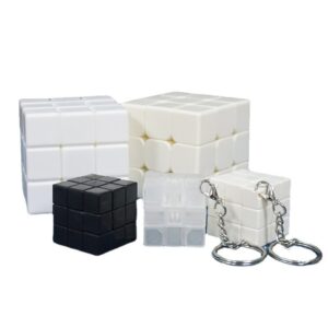 Factory Production Wholesale Professional UV Digital Printing Magic Cube Custom Design Logo White Cube