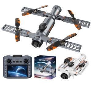2.4GHz Space Folding Drone - 4.3" Screen Remote Controller, Professional 4K HD Dual Camera, Obstacle Avoidance, Drone Toy