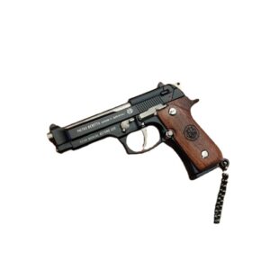 1:3 Scale Realistic Shooting Toy Gun - Pendant, Keychain & Handbag Charm for Boys