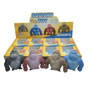 Gorilla/Chimpanzee Elastic Stress Relief Fidget Toy, Jungle Animal Toy, Suitable for Children