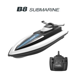 2.4G Extreme Warrior X9 RC High-Speed Racing Boat, Waterproof Rechargeable Electric Model Speedboat Toy For Boys Aged 14+
