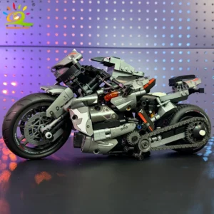 HUIQIBAO High-tech Classic Motorbike Building Model Blocks Moto City Racer Bricks Toy for Kids Boy Children Adult MOC Car Set