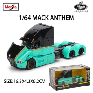 Maisto 1:64 Mercedes-Benz MACK Anthem International Trailer model simulation car model alloy car toy male collection gift