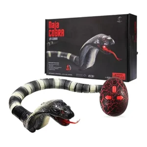 2.4G Remote Control Electric Cobra Snake Toy – Realistic Simulated Animal, Infrared Receiver, Prank Trick Toy