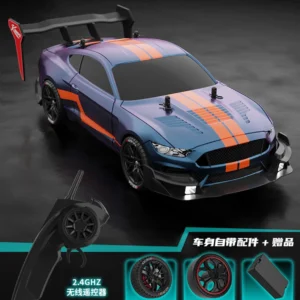 RTR MUSTANG 2.4G Drift Car 4WD Electric Remote Control Cars High Speed Racing Racing Car Toys for Car RC