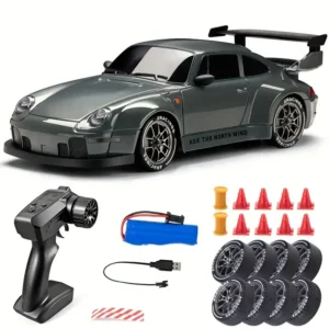 1: 24 Scale Speed Four-wheel Drive RC Drift Remote Control Car 2.4G Remote Control Racing Car Children Electric Toy