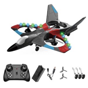 V27 RC Fighter Jet, EPP Foam, Long-Endurance Professional Design, with Camera For Kids