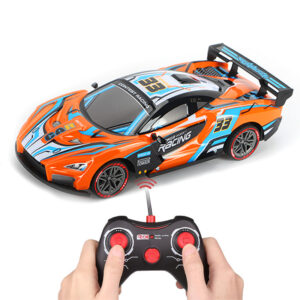 1:12 4CH 27HZ PVC Small Remote Control Rc Racing Car Kit Toys For Kids