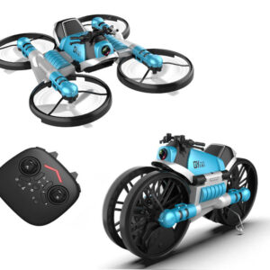 2 In1 Professional Watch Controller Remote Control Dual Mode Deformable Radio Control Toy Mini RC Motorcycle Drone
