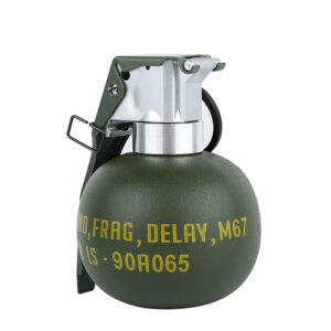 M67 Hand Grenade Model ABS Plastic Toy for Adults