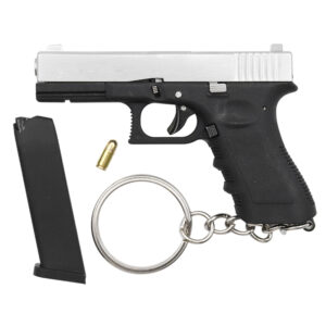 1：3 Alloy Empire Metal Gun Model Keychain For Adults