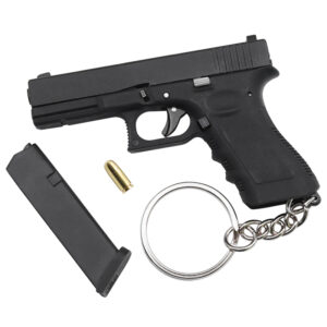 1:3 Metal Alloy Toy Gun Model Decorative Pendant