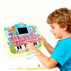 Spanish Letters Words Kids Learning Tablets Educational LED Tablet Children Learning Machine With Led Screen