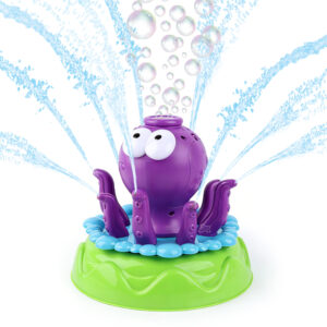 Summer Outdoor Water Games Backyard Activity Spraying Fun Yard Play Toys Bubble Making Toy For Children